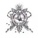 wild blueberries tattoo design idea