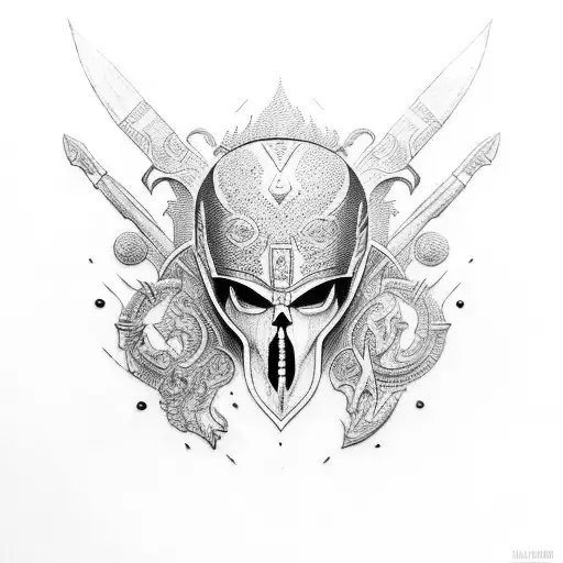 ares tattoo design idea