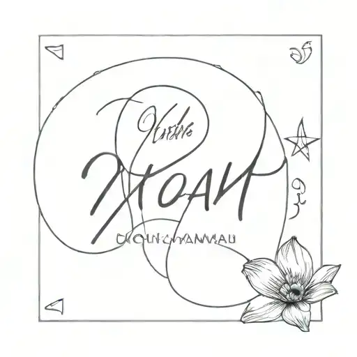 Noah Kahan song lyrics forming tattoo design idea