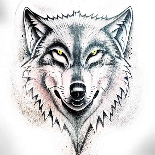 wolfthorn tattoo design idea