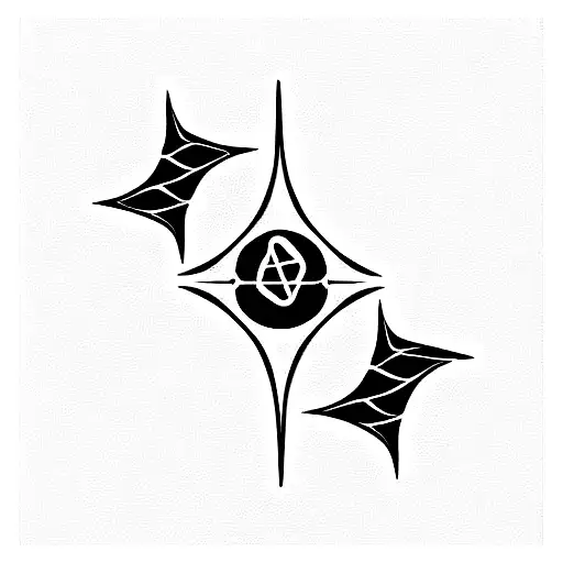 aquarius symbol and cancer symbol  tattoo design idea