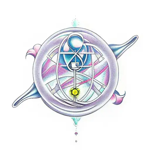 aquarius and cancer tattoo design idea