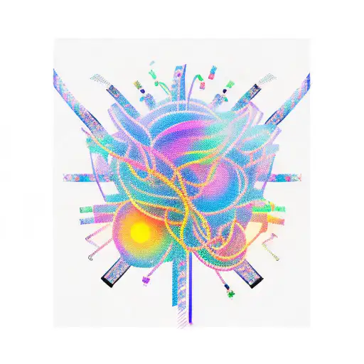 epilepsy ribbon tattoo design idea