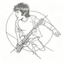 Paul McCartney band on the run tattoo design idea