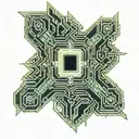 Religious Cross tattoo design idea