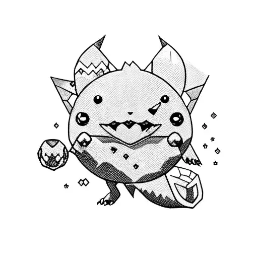 pokemon munchlax tattoo design idea