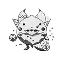 pokemon munchlax tattoo design idea