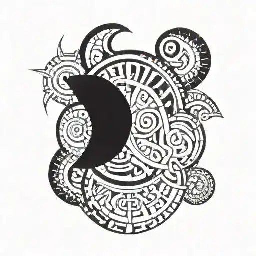 underground tattoo design idea