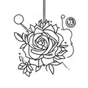 trio  tattoo design idea