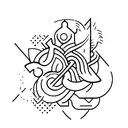 trio  tattoo design idea