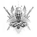 Witcher tattoo design idea