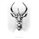 Springbok with Web Ellis trophy tattoo design idea