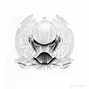 General grievous and forest  tattoo design idea