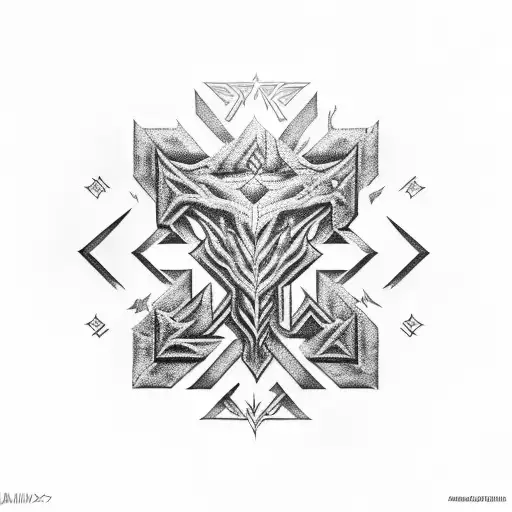 def leppard tattoo design idea