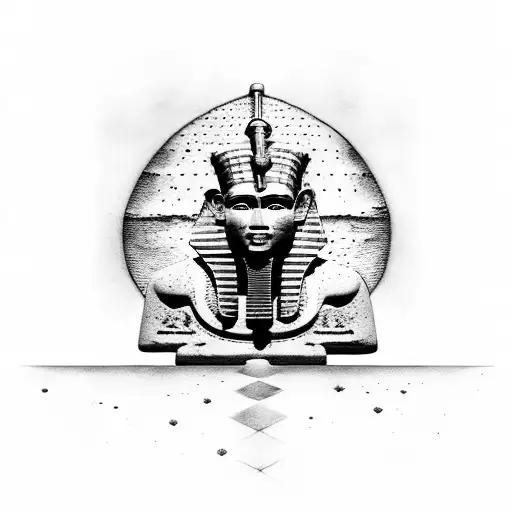 ancient Egypt theme sleeve  tattoo design idea