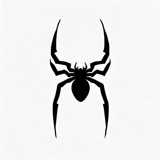 Minimalist Spiderman Tattoo Idea  BlackInk