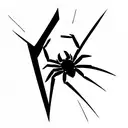 Spider-man tattoo design idea