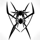 Spider-man tattoo design idea