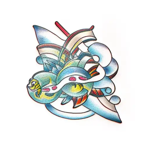 matching tattoo for a family of five with a single mother tattoo design idea