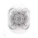 number 3 tattoo design idea