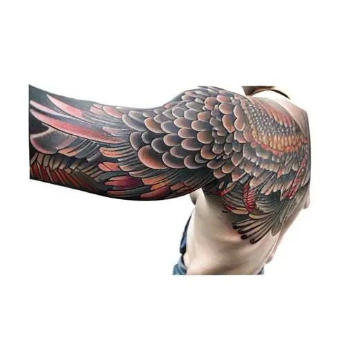 Owl Wing Shoulder Blade & Arm Piece