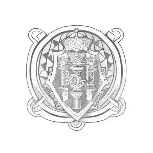 protector  spain  tattoo design idea