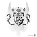 protector  spain  tattoo design idea