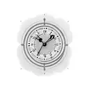 A clock with each hour represented by a different symbol that represents a special memory with your kids tattoo design idea