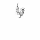two cats playing with a hula hoop tattoo design idea