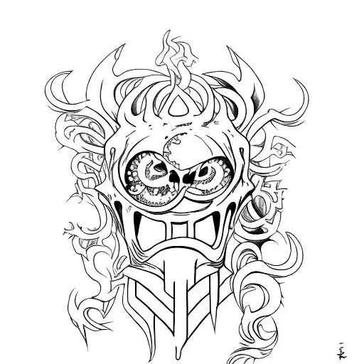 seven deadly sins tattoo design idea