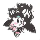 kirby tattoo design idea