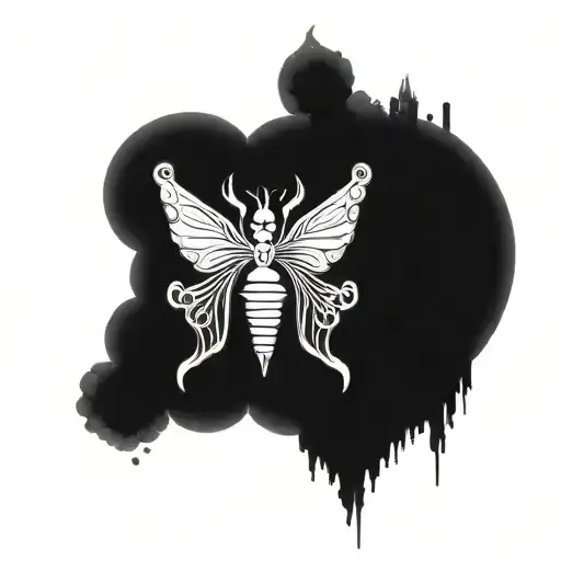 suicide awarness tattoo design idea