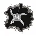 suicide awarness tattoo design idea