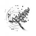 Olive Branch tattoo design idea