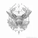 Olive Branch tattoo design idea