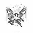 Olive Branch tattoo design idea