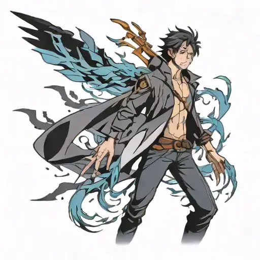 solo leveling sung jin woo tattoo design idea