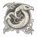 lugia tattoo design idea