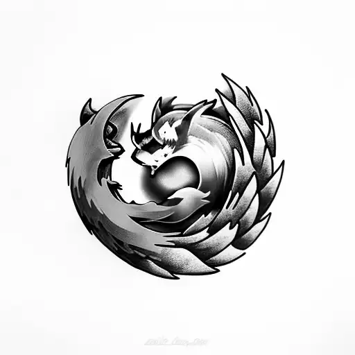 firefox tattoo design idea