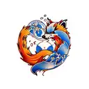 firefox tattoo design idea