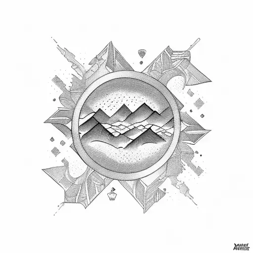 Sol tattoo design idea