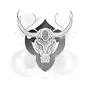 taurus tattoo design idea