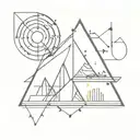 Edm, music, rave scene with elements tattoo design idea