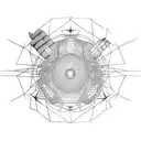 badminton tattoo design idea