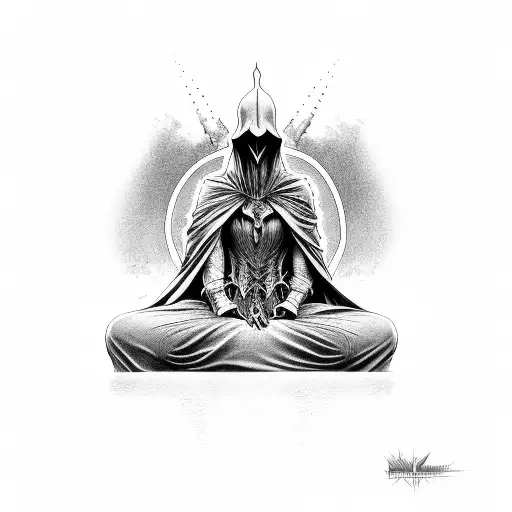 nazgul  tattoo design idea