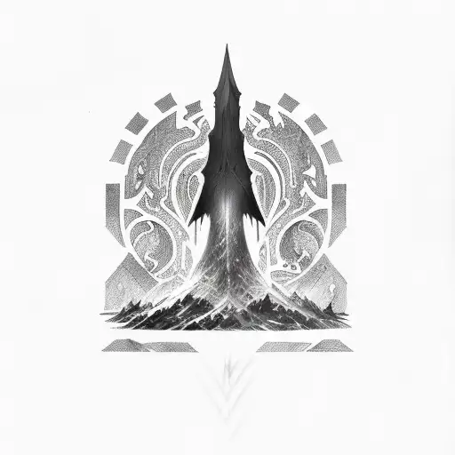 nazgul medintando tattoo design idea