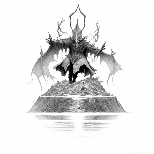 nazgul  tattoo design idea