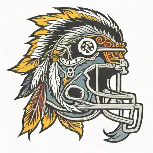 Redskins tattoo design idea