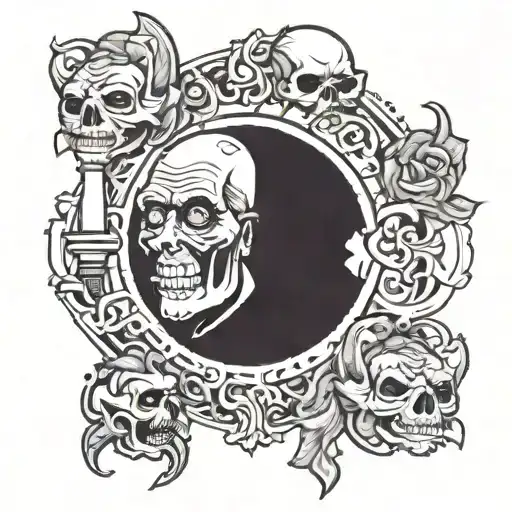 Jerry polish meme tattoo design idea