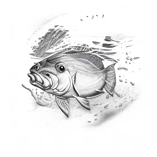 new zealand fish hook tattoo design idea